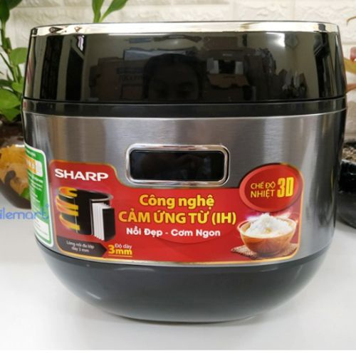 Nồi Cơm Điện cao tần Sharp KS-IH191V-BK(1.8L) Đa Chức Năng-Hàng Chính Hãng
