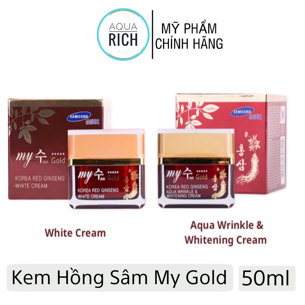 Kem Sâm My Gold Hàn Quốc Mẫu Mới Nhất (Date 2023)