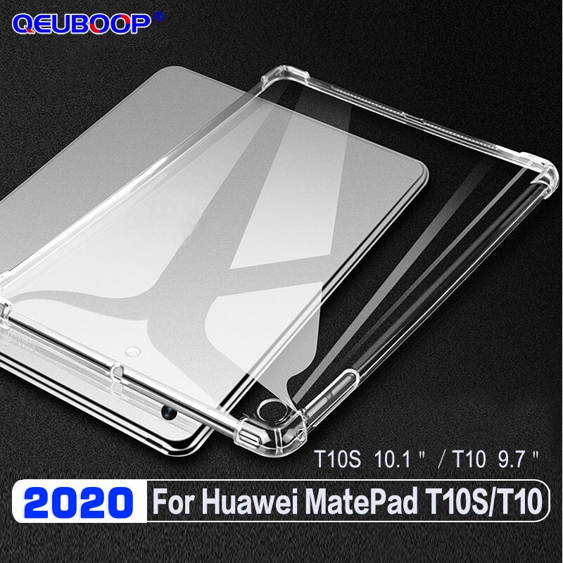Ốp máy tính bảng silicon nhám chống bám chống sốc cho Huawei Matepad T10S 10.1 2020 Matepad T10 9.7 AGR-L09 AGR-W09