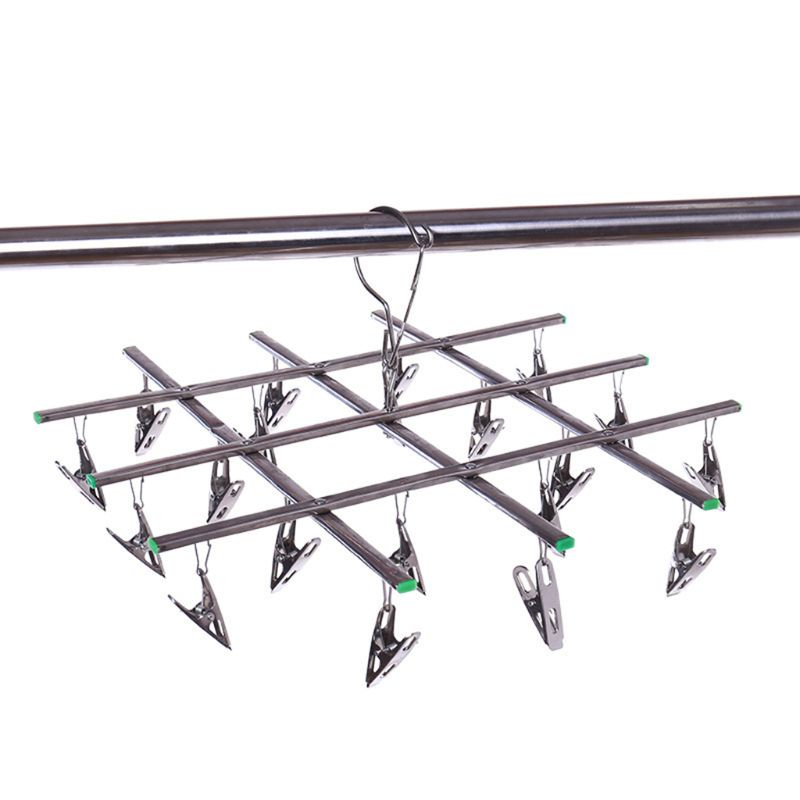 20 Kẹp Phơi Quần Áo Bằng Thép Không Gỉ Chất Lượng Cao