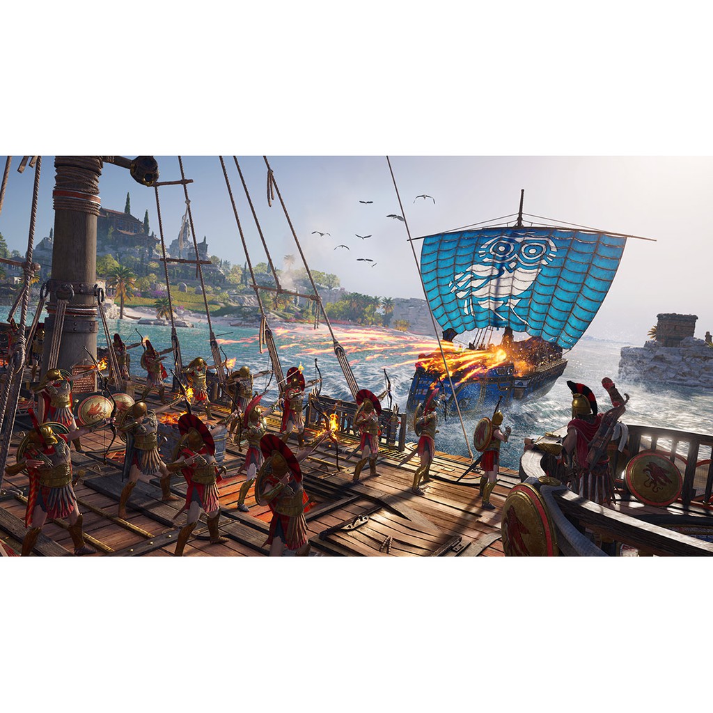 Đĩa game Ps4 assassin's creed odyssey