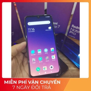 (xả kho) [FREE SHIP] Điện thoại Xiaomi Redmi Note 7 Pro (6/128GB) có tiếng Việt- hàng chính hãng giá tốt fullbox