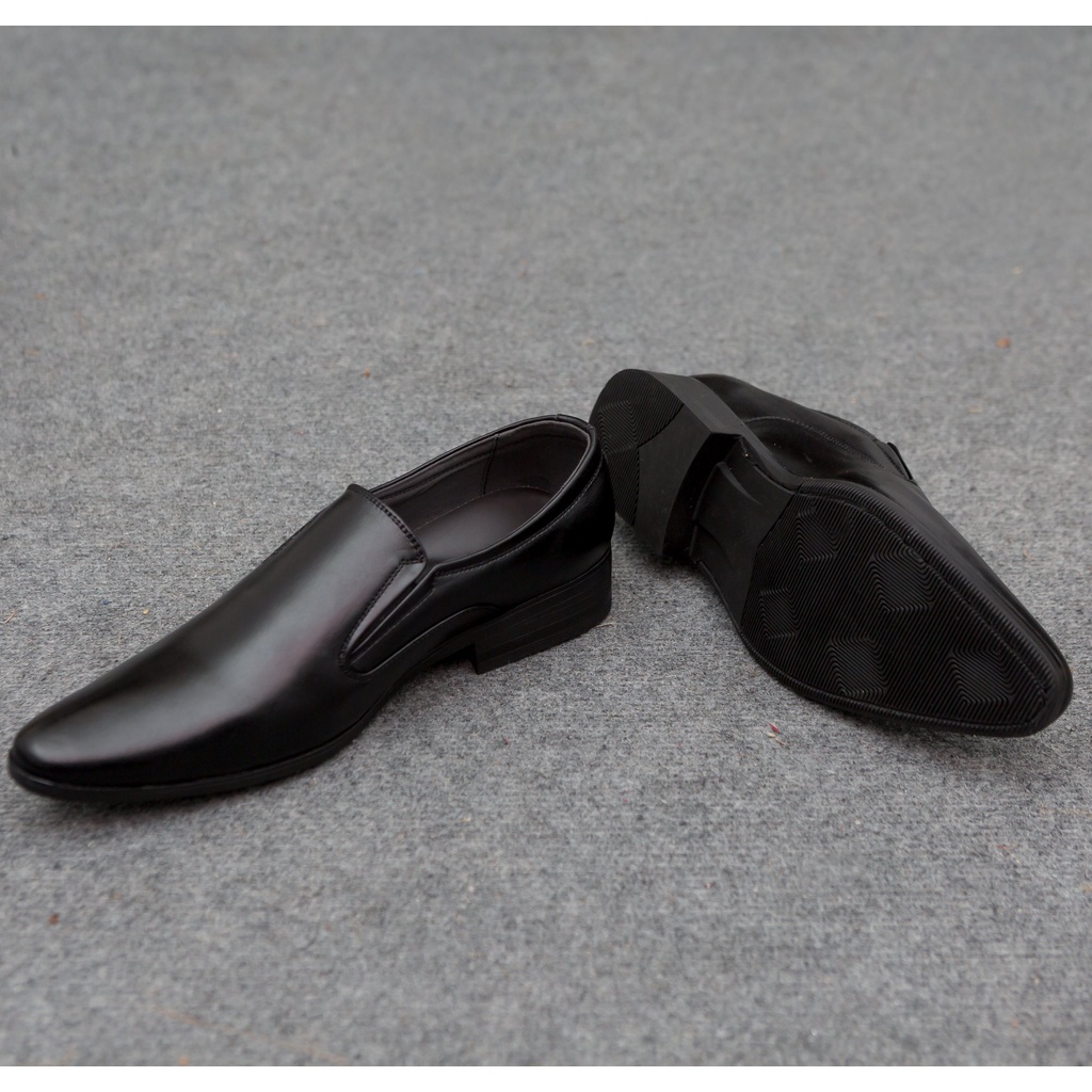 Giày ngoại cỡ 44,45,46 -Da bò - Giày lười công sở trơn cỡ từ 37 đến 46
