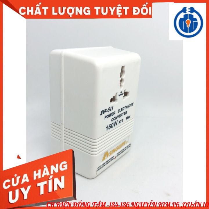 ⚡GIAO HỎA TỐC⚡ Bộ đổi nguồn 2 chiều Singway 220V&lt;-&gt;110V 100W