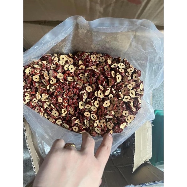 500g Táo lát sấy khô quả to ngon hàng loại 1 giòn nhất