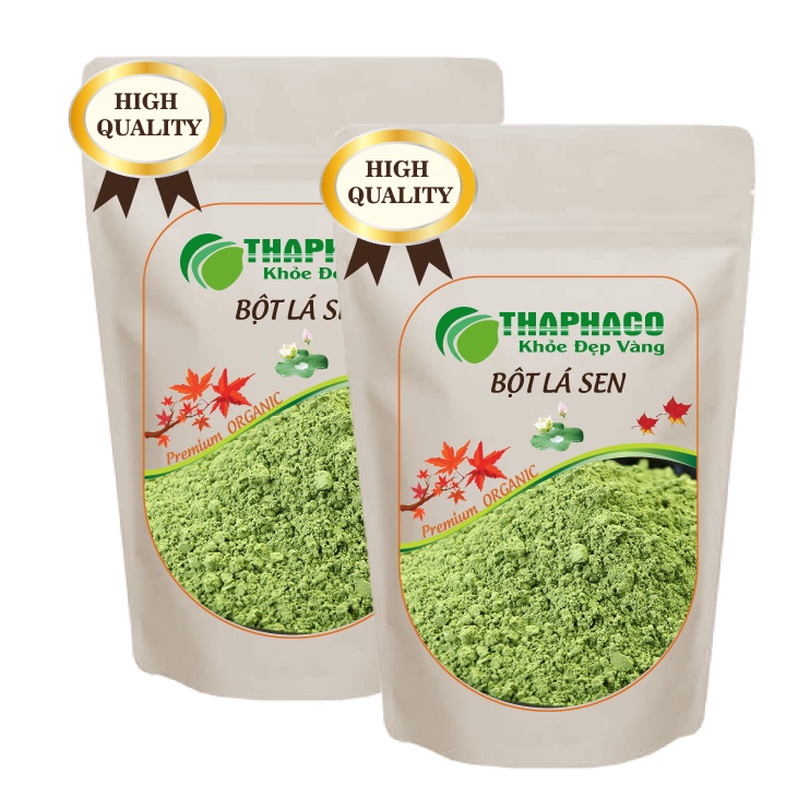 Bột Lá Sen 100g Nguyên Chất Uống Làm Đẹp Dưỡng Da THAPHACO