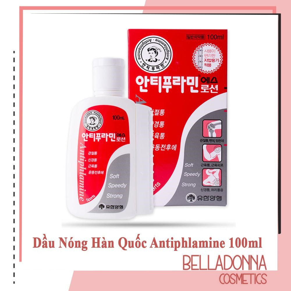 Dầu nóng Hàn Quốc Antiphlamine (100ml)