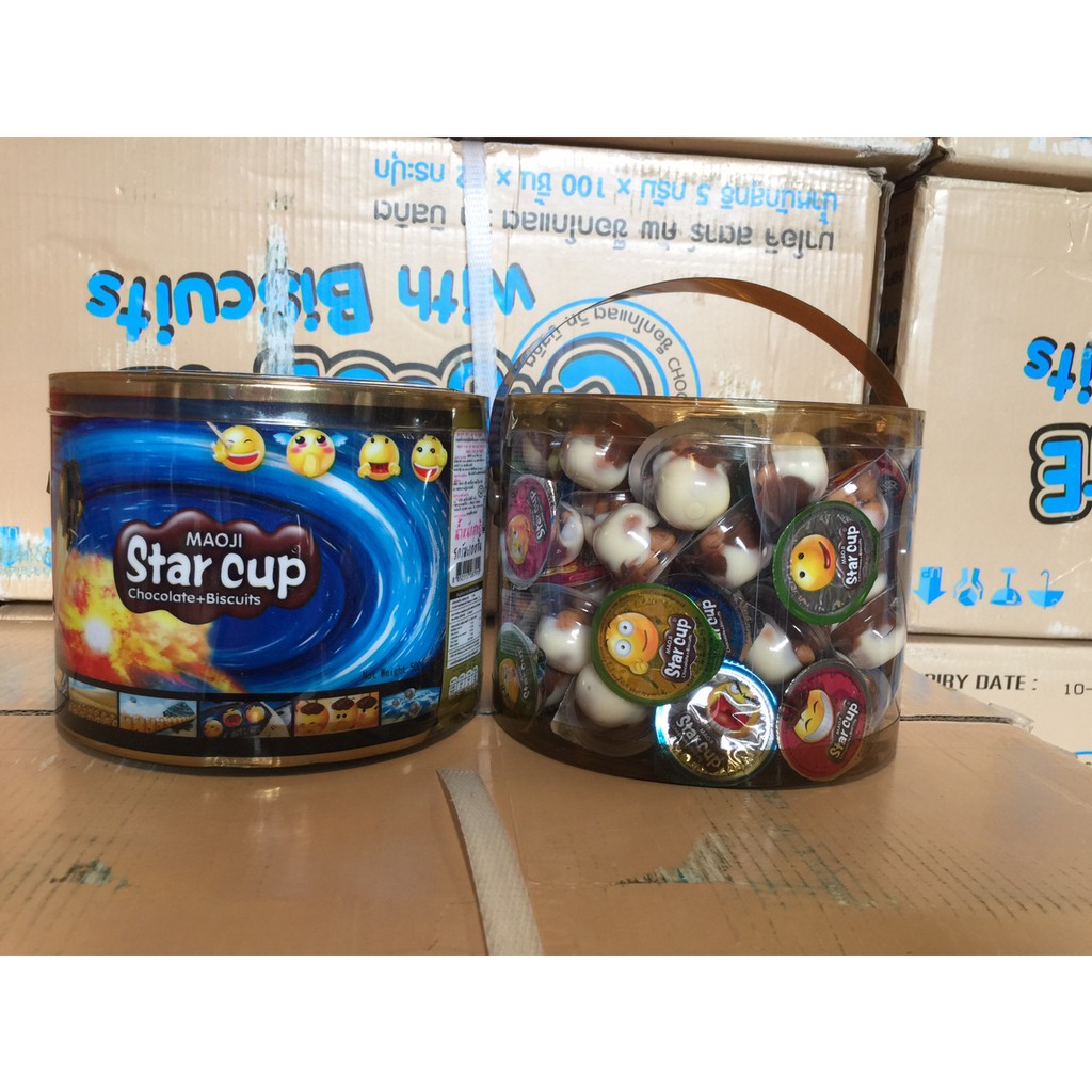 Bánh Quy Kem Star Cup Thái Lan_ hàng có sẵn Date mới đến 2024