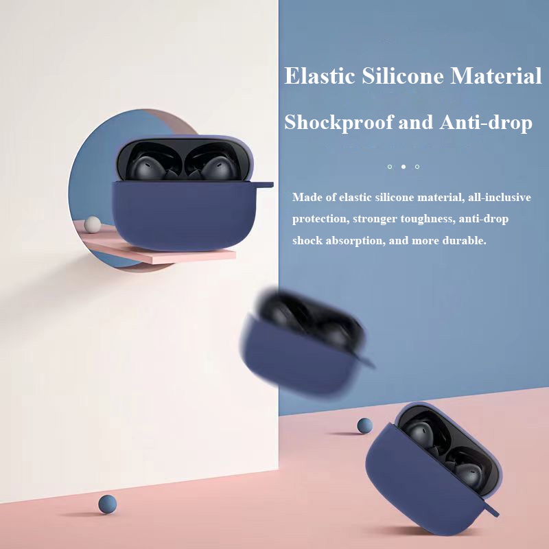 Vỏ Bảo Vệ Hộp Sạc Tai Nghe Bluetooth Xiaomi Redmi Buds 4 Pro Bằng Silicon Chất Lượng Cao