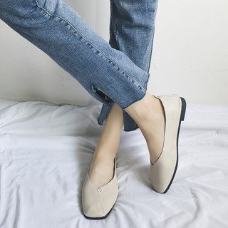 BB02 - Giầy bệt mũi vuông