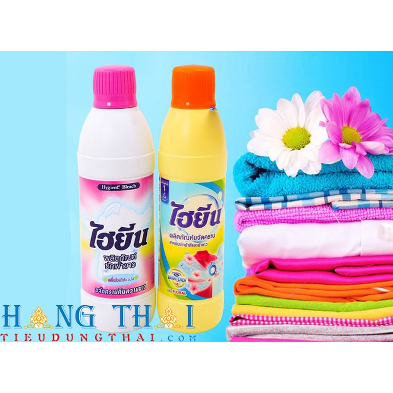 Nước tẩy quần áo màu quần áo trắng Hygiene Thái Lan chai 250ml