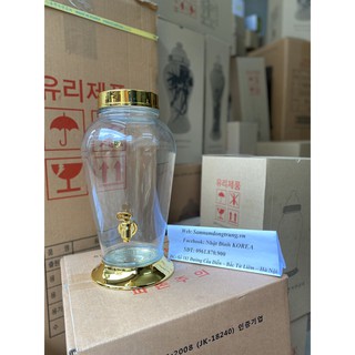Bình ngâm rượu Hàn Quốc (5,5 lit) có vòi