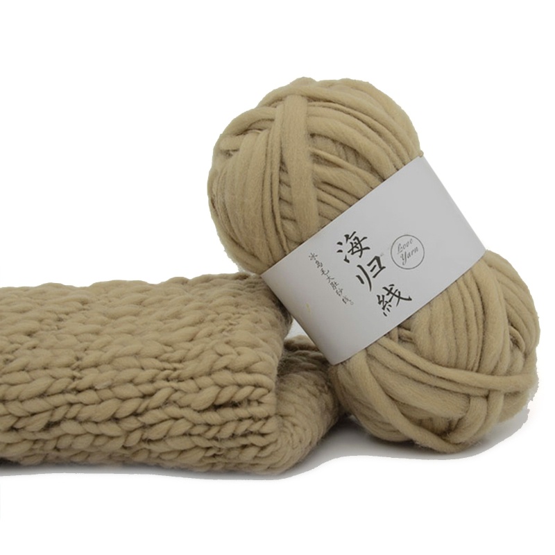 Cuộn Len Đan Mềm Mại Tự Nhiên Dùng Làm Khăn Choàng / Áo Len DIY