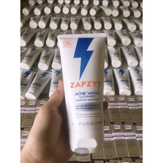 Sữa rửa mặt giảm mụn, sạch sâu, dịu nhẹ Zapzyt 188g