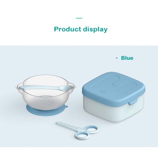 Set dụng cụ ăn dặm du lịch cho bé KUB