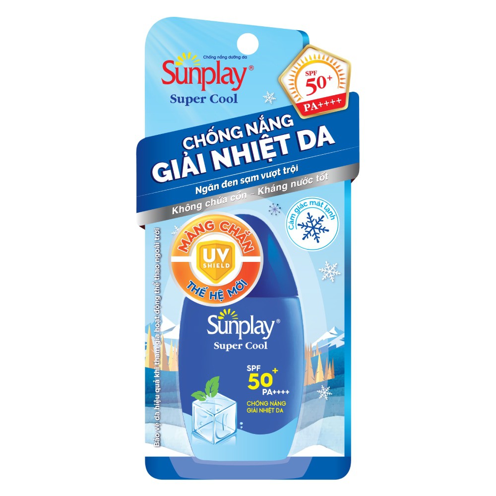 kem chống nắng giải nhiệt da Sunplay Super Cool SPF50, PA++++ 30g