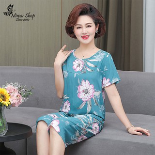 Bộ vải lanh trung niên cho bà,cho mẹ, sang trọng, lịch sự quý phái