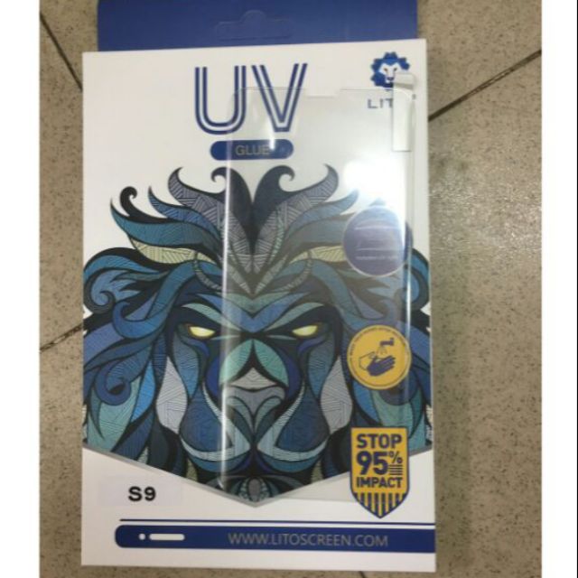 Kính cường lực Galaxy S9 - Full màn hình UV xịn Trong suốt