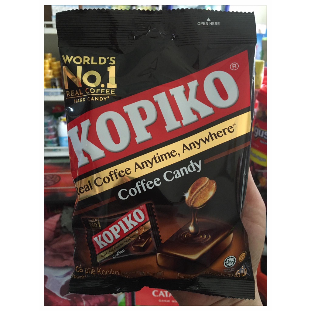 kẹo cà phê Kopiko gói 135g (ăn là mê )
