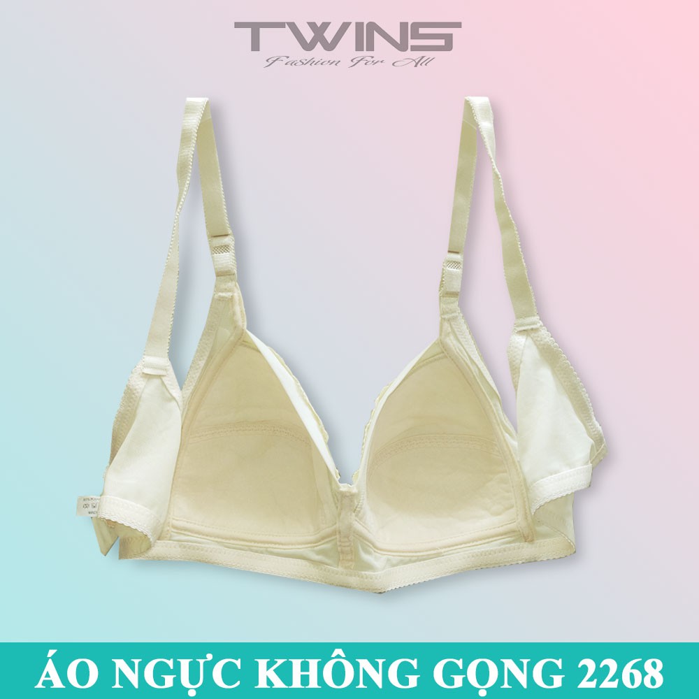 Áo ngực không gọng nữ ren bigsize SD2268 mút mỏng nguyên ngực phom lớn size 38-40-42-44