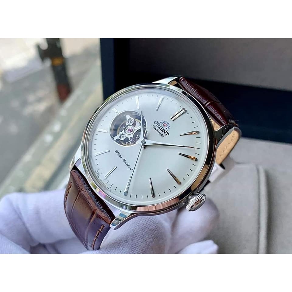 Đồng Hồ Nam ORIENT AUTOMATIC OPEN HEART RA-AG0002S10B Chính Hãng Tặng Dây Da Cao Cấp