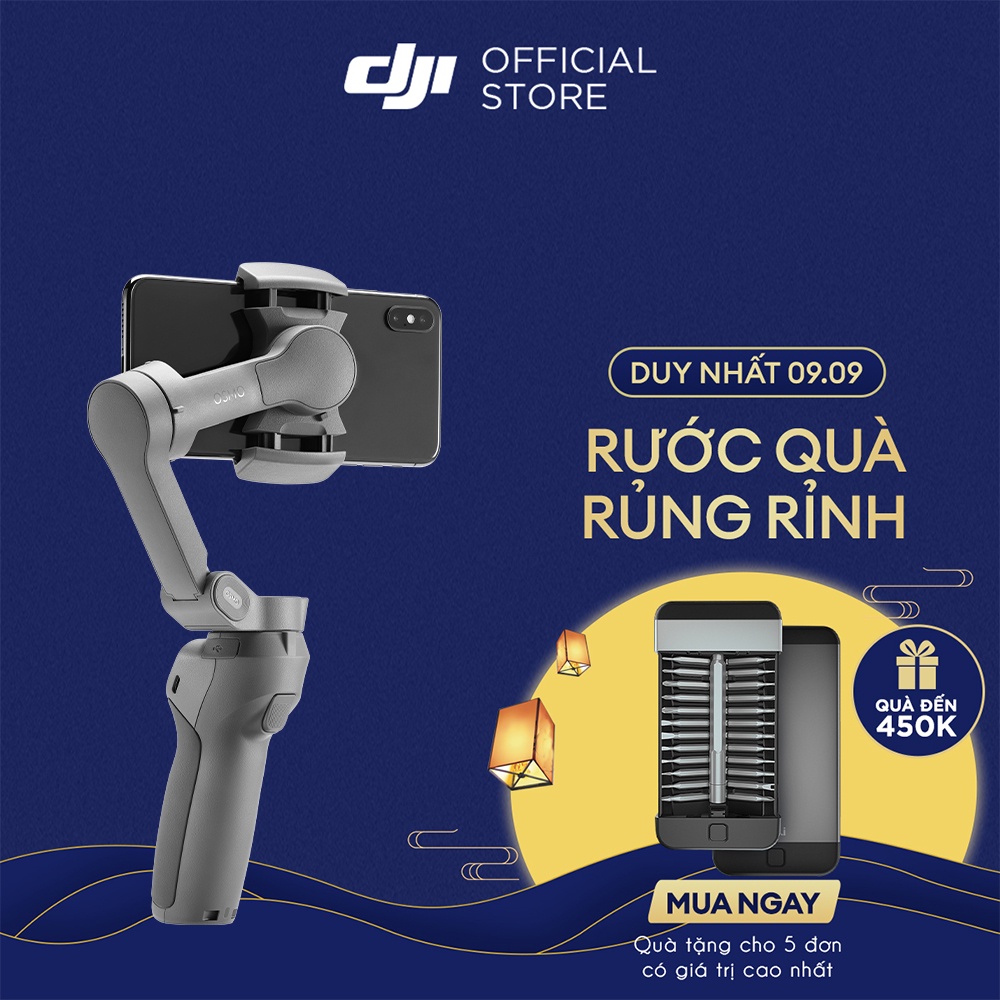 Tay cầm gimbal DJI Osmo Mobile 3 Combo, Osmo 4 SE hàng chính hãng - bảo hành đổi trả chính...