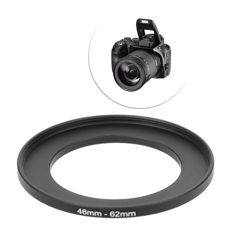 Vòng Nối Kính Lọc Máy Ảnh 46mm Đến 62mm Bằng Kim Loại Mới