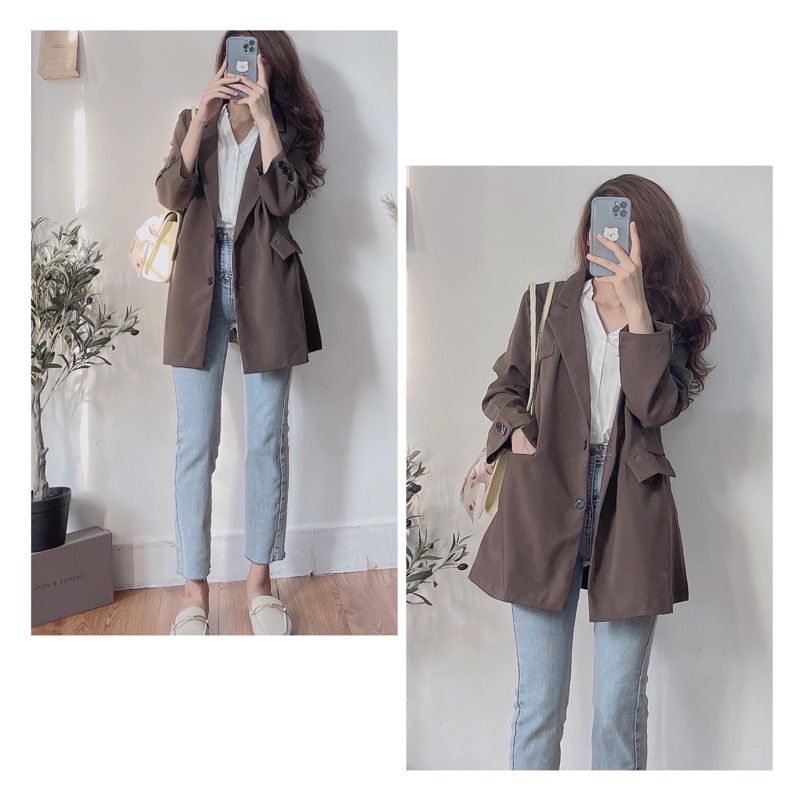 Áo vest 2 lớp nữ, Áo blazer 2 lớp hàng Quảng châu cao cấp | BigBuy360 - bigbuy360.vn