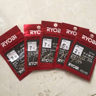 Lưỡi câu cá Ryobi nhật bản x5