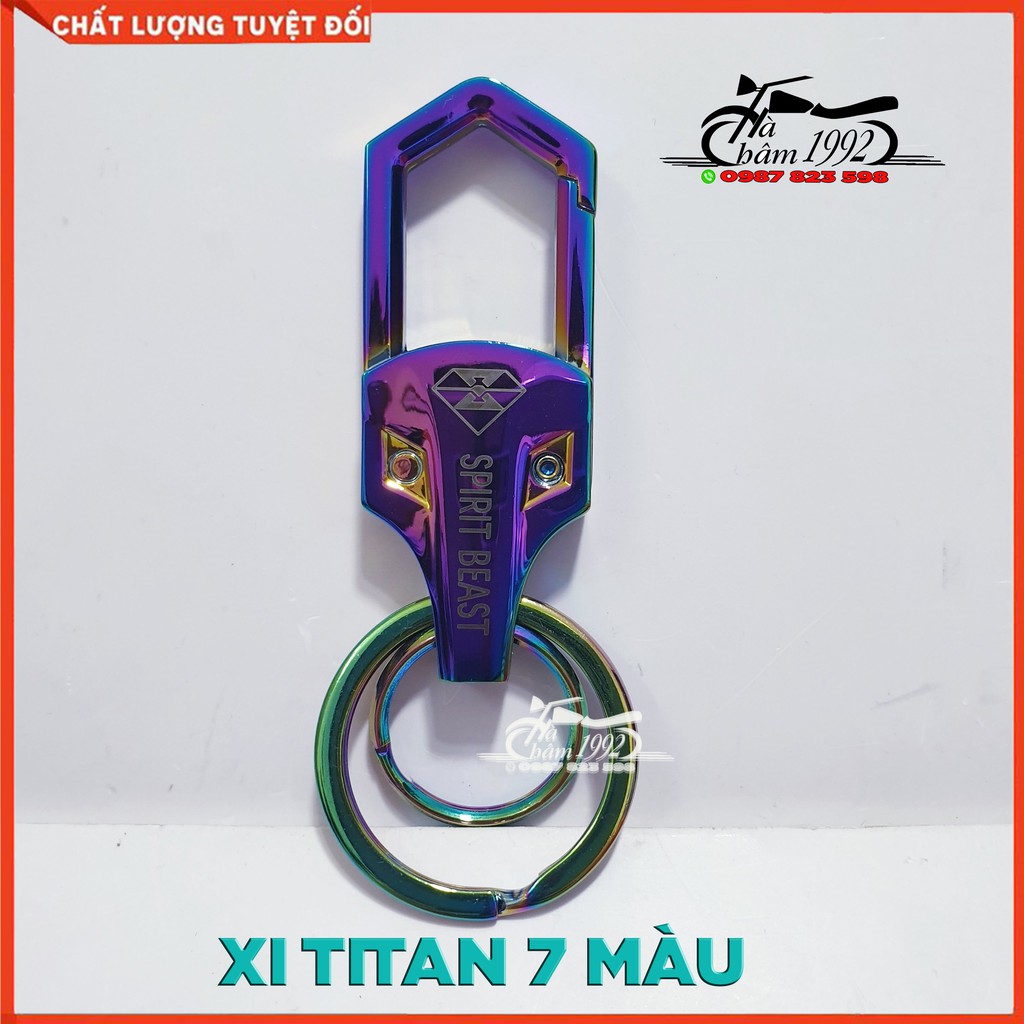 🏍 Móc Chìa Khóa Ô Tô - Xe Máy SPIRIT BEAST TITAN CHÍNH HÃNG - Móc Khóa Vào Đai Nịt Quần 🏍