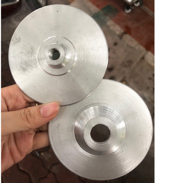 Bát nhôm đánh bóng 100mm - Đế nhôm(tmh0517)