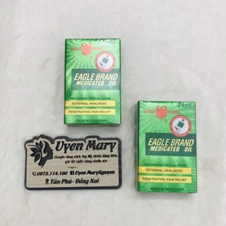 Dầu gió hiệu con Ó Eagle Brand Mỹ