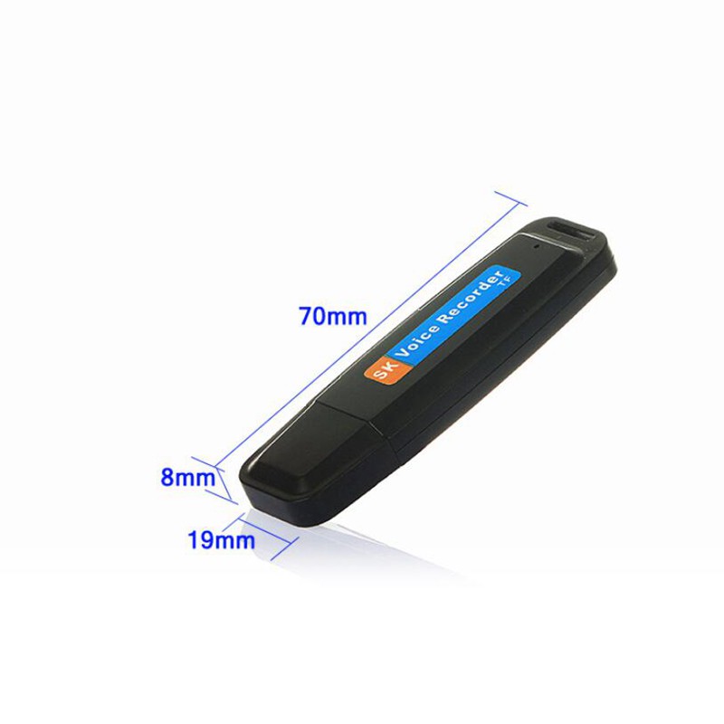 U-Disk Digital Audio Voice USB Flash Drive Up to 32GB Micro-TF