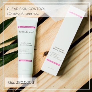 SỮA RỬA MẶT SINH HỌC  CLEAR SKIN CONTROL