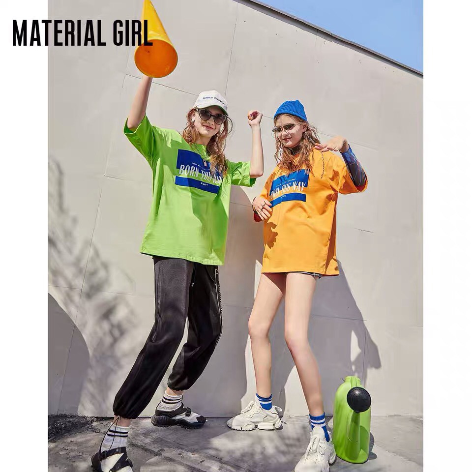 Áo thun tay lỡ form rộng unisex 100% COTTON - Áo phông nữ BORN THIS WAY SABI SHOP | BigBuy360 - bigbuy360.vn