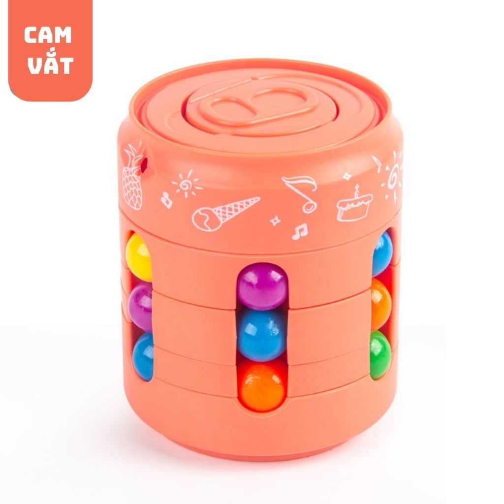 Rubik lon coca, rubik hạt đậu, mẫu mã đẹp, đồ chơi kích thích phát triển trí tuệ, và sự thông minh của bé.