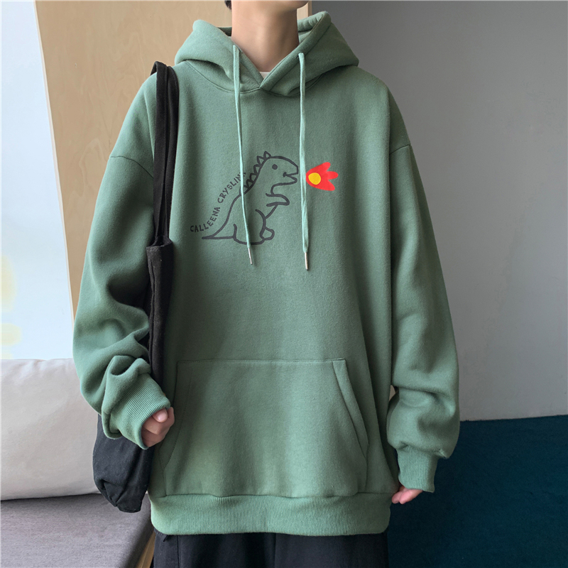 Áo hoodie dáng rộng phối túi kangaroo dành cho cặp đôi | BigBuy360 - bigbuy360.vn