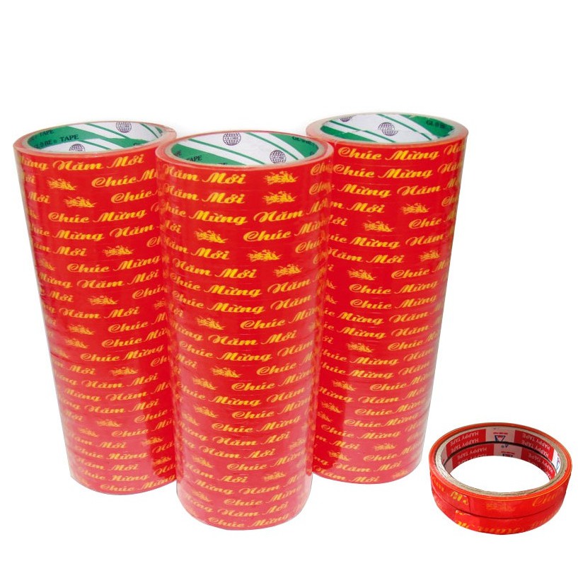 Băng Keo Chúc Mừng Năm Mới 24 Cuộn 1F2