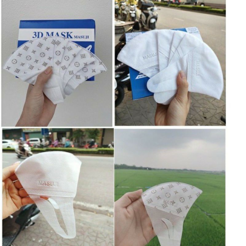 Khẩu trang 3d công nghệ dập nhật bản