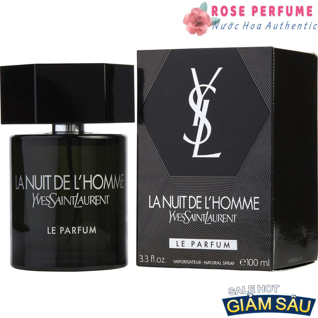 ✅NEW Nước Hoa cho Nam Yves Saint Laurent La Nuit de L'Homme Le Parfum 5m/10ml/20ml✅