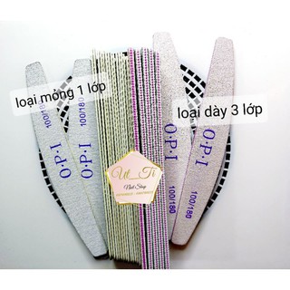 dũa móng opi dày 3 lớp