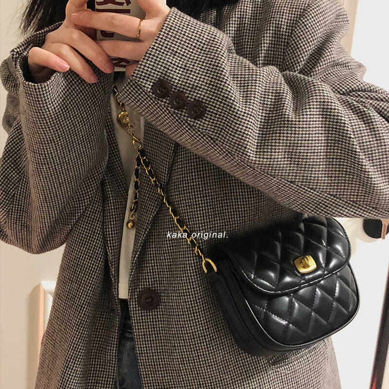 Túi Xách Nữ Đeo Chéo Dây Mắc Xích Thời Trang