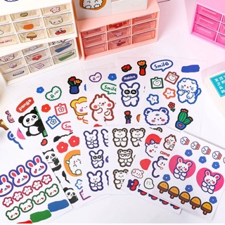 Sticker dán chống thấm nước dùng để trang trí decor bàn học, dụng cụ học tập