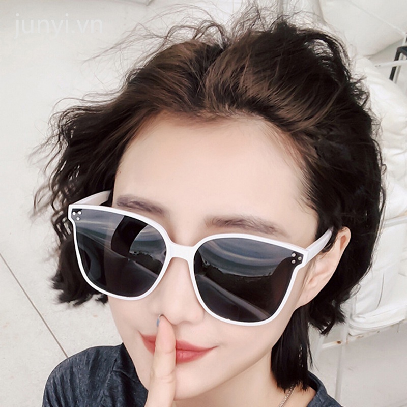 Kính mát gọng vuông lớn phong cách Hàn Quốc thời trang dành cho nam và nữ