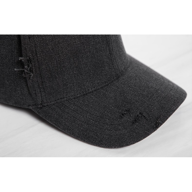Mũ lưỡi trai rách - Tặng móc khóa khi mua mũ lưỡi trai rách - Blue Deer