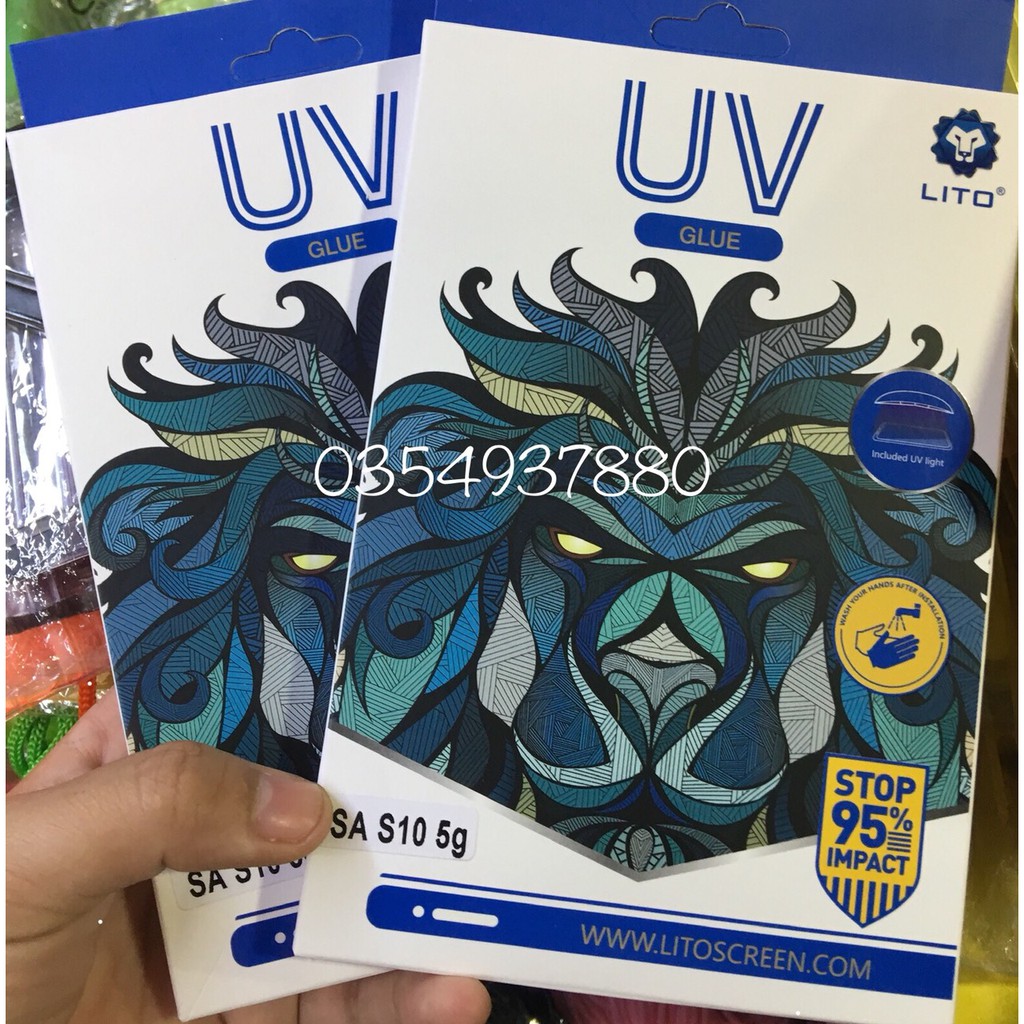 Kính cường lực Cho Galaxy S10 5G Full Keo UV Xịn, Full màn hình bảo vệ máy