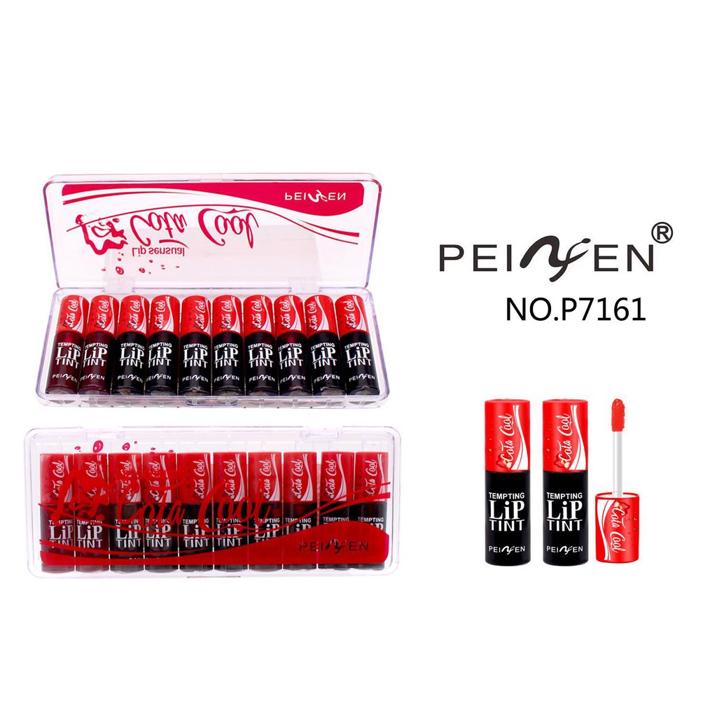 (Hàng Mới Về) Son Tint Liptint Peiyen Coca Cola Phiên Bản Mini