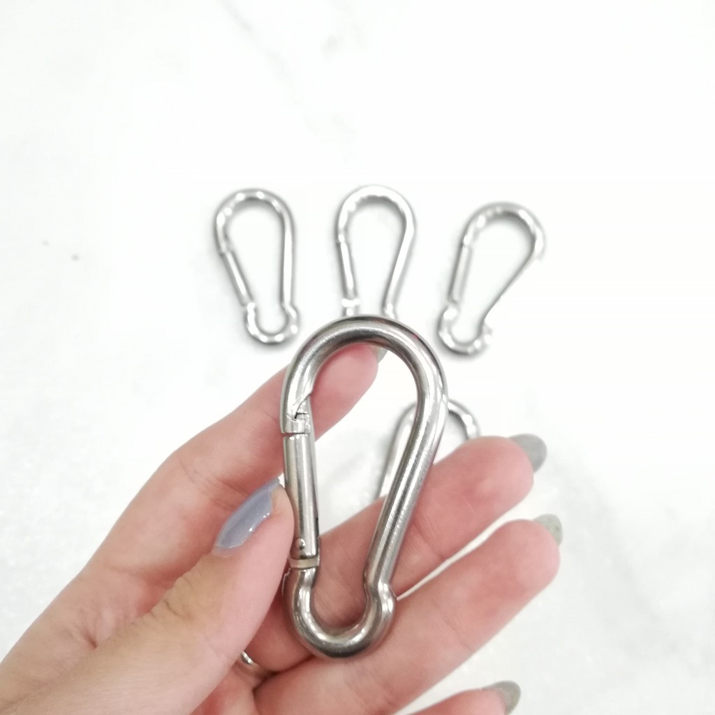 Móc An Toàn Chữ D sắt xi