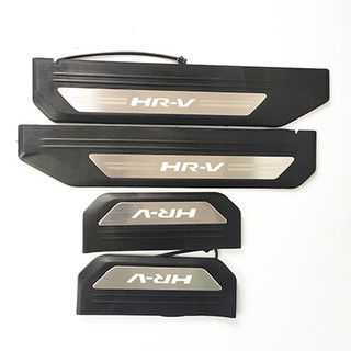 Cài đặt chuyên dùng HRV 17-21 phụ kiện nẹp bước chân bên ngoài có đèn LED trang trí HRV xe hơi