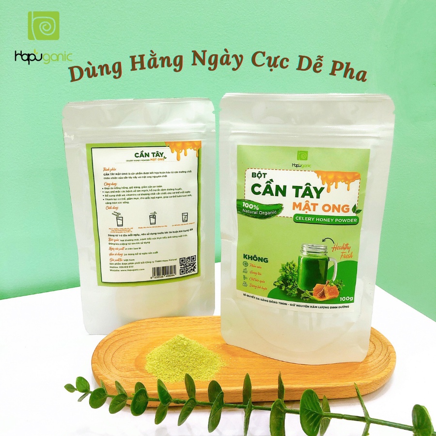 Bột CTMO giữ dáng, đẹp da Hapu Organic 100g